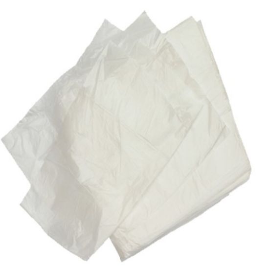 Jangro Heavy Duty Square Bin Liner White 15x24x24" 30l (500)