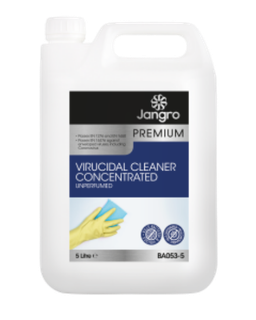 Jangro Premium Virucidal Cleaner Unperfumed 5ltr