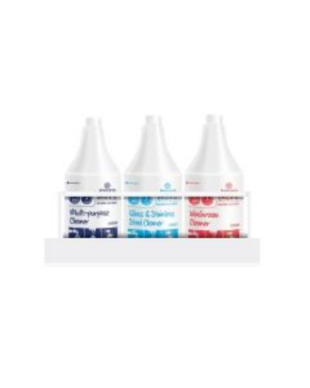 WALL SHELF - TO FIT 3 TRIGGER BOTTLES