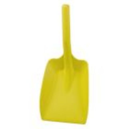 Jangro Hygiene Hand Shovel With Soft Grip Yellow