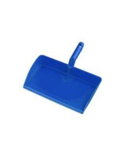 Open Plastic Dustpan 300mm Blue