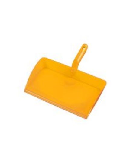 Open Plastic Dustpan 300mm Orange