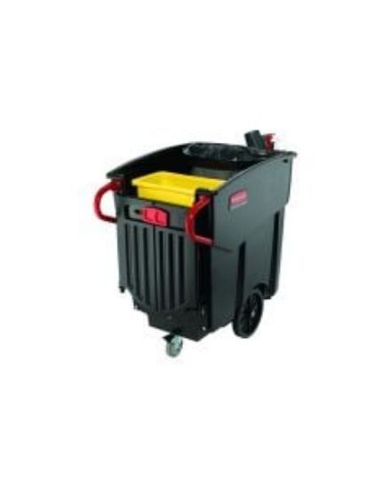 Rubbermaid Mega Brute Collector 450ltr Black