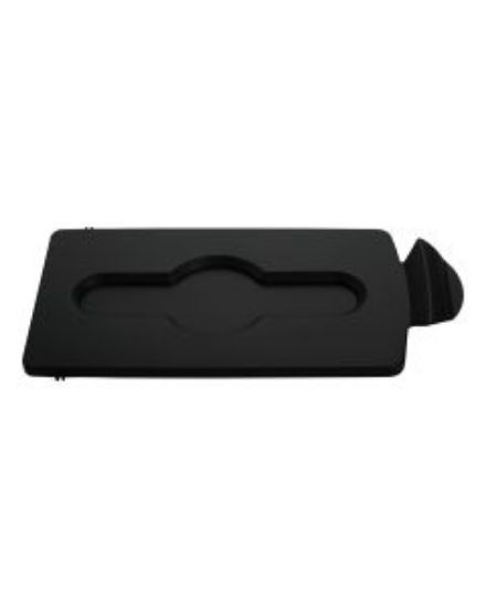 Rubbermaid Slim Jim Recycling Centre - Closed Lid - Blue
