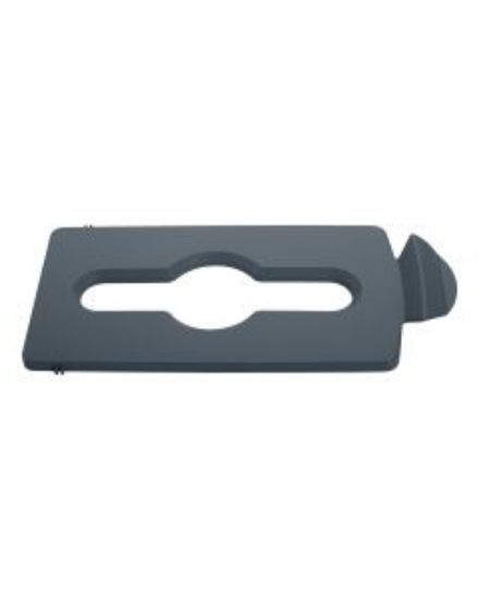 Rubbermaid Slim Jim Recycling Centre Mixed Recycling Lid - Grey