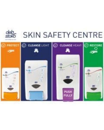 Deb Skin Safety Centre Pre-Assembled - Large With Grittyfoam