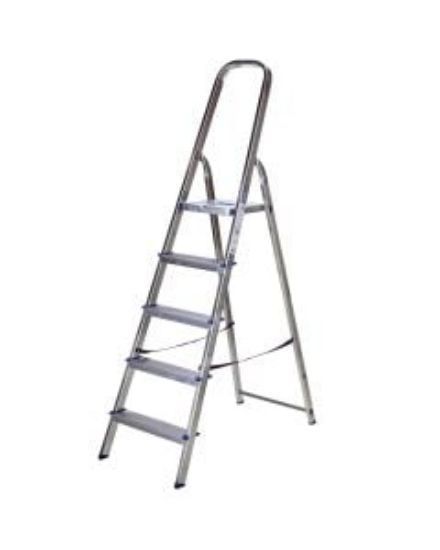 LIGHT WEIGHT ALUMINIUM 5 TREAD LADDER