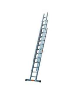 PRO EXTENSION ALUMINIUM DOUBLE LADDER INC. STABILISER EN1313.0M