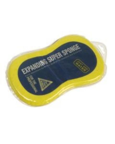 Jangro Expanding Super Sponge 21cm X 11.5cm Vacuum Packed