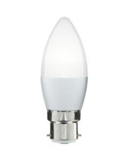 CANDLE LAMP LED 6W 3000K B22 (12)