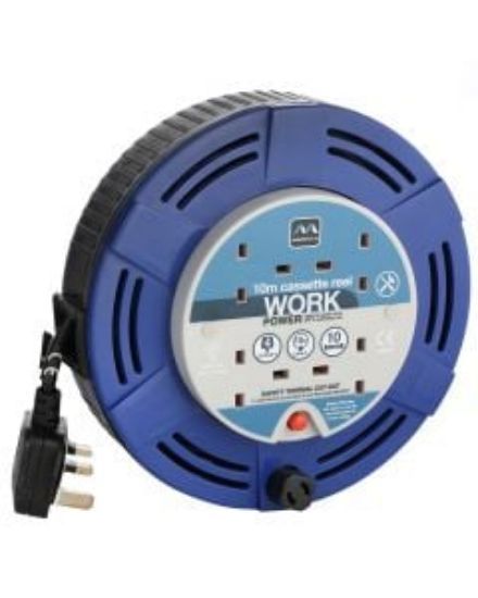 Extension Lead 4 Gang 10mtr & Thermal Cutout