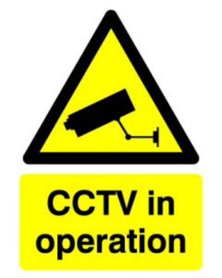 CCTV In Operation 297x210 Rigid