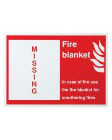 FIRE BLANKET SHADOW BOARD ONLY 250mm x 350mm