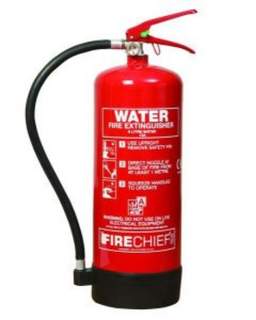 Water Fire Extinguisher 6ltr For Use On Class A Fires