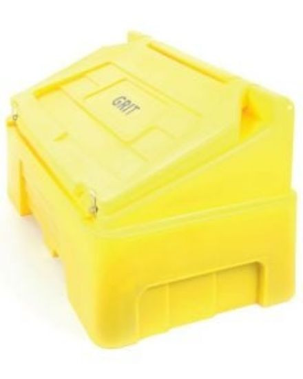 Grit/Salt Bin Yellow 400ltr