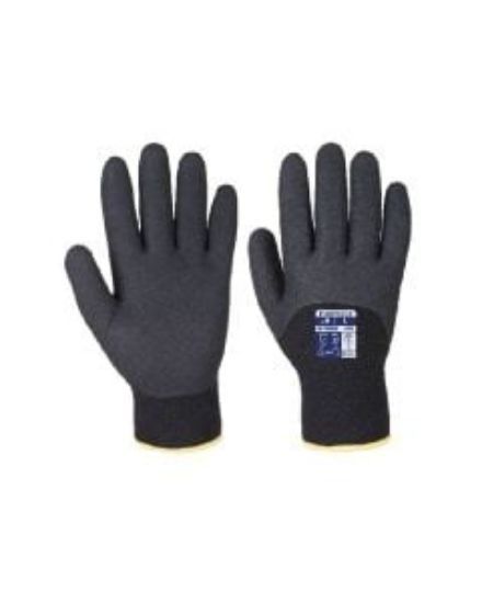 Arctic Winter Glove Nitrile Sandy Black Size 11/XXL