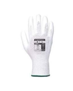 PU PALM GLOVE WHITE SIZE 7/S
