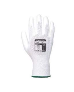 PU PALM GLOVE WHITE SIZE 8/M