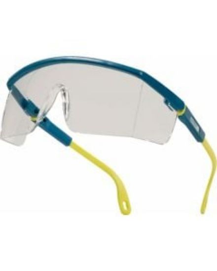 Pw Safety Eye Screen Plus Clear With Anti Fog /Scratch Lense And Adjustable Arms