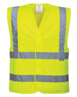 Hi-Vis Waistcoat Yellow L-XL