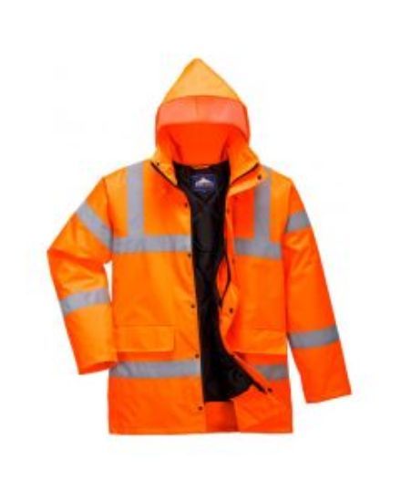 Jangro Hi-Vis Coat Orange Size S