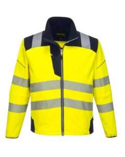 VISION HI VIS SOFTSHELL YELLOW SIZE L