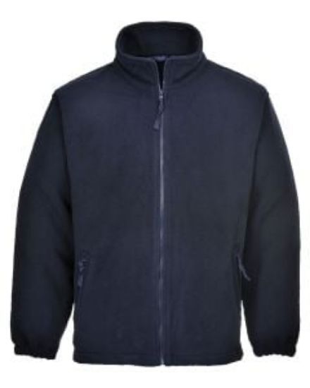 ARAN FLEECE JACKET DARK NAVY M