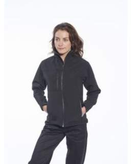 CHARLOTTE LADIES SOFT SHELL BLACK SIZE 2XL