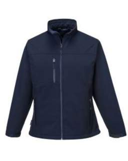 CHARLOTTE LADIES SOFT SHELL NAVY SIZE 2XL