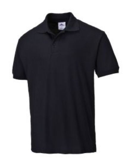 Naples Polo Shirt Black Mens M