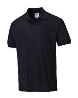Naples Polo Shirt Black Mens S