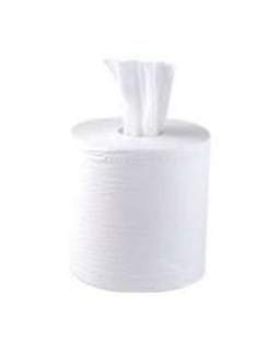 Jangro Contract Embossed Centrefeed 100m White 2 Ply Recycled (6)