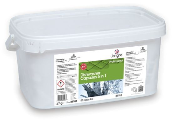 Jangro Dishwasher Capsules 5 In 1 (150)