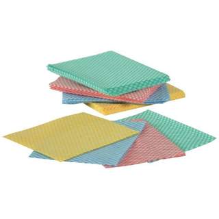 Jangro Lightweight Wipes 42x38cm Blue (Pack Of 50)