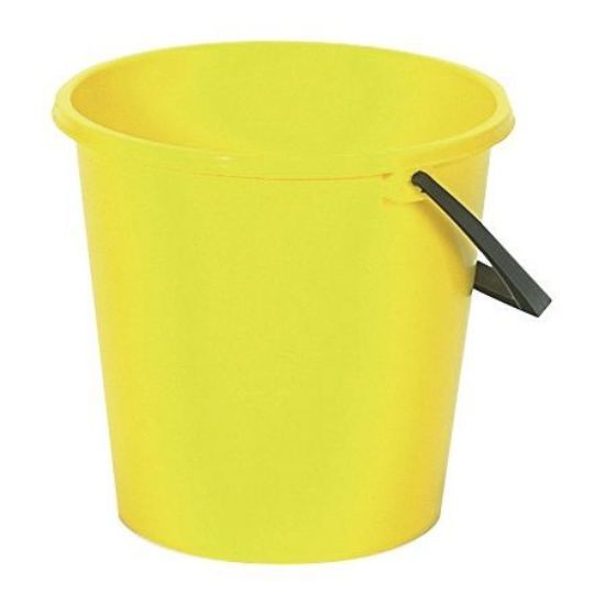 Round Bucket 2 Gallon 7.5l Yellow