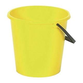 Round Bucket 2 Gallon 7.5l Yellow