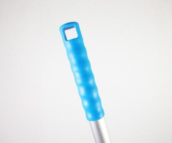 Aluminium Handle With Colour Grip 1200mm Blue