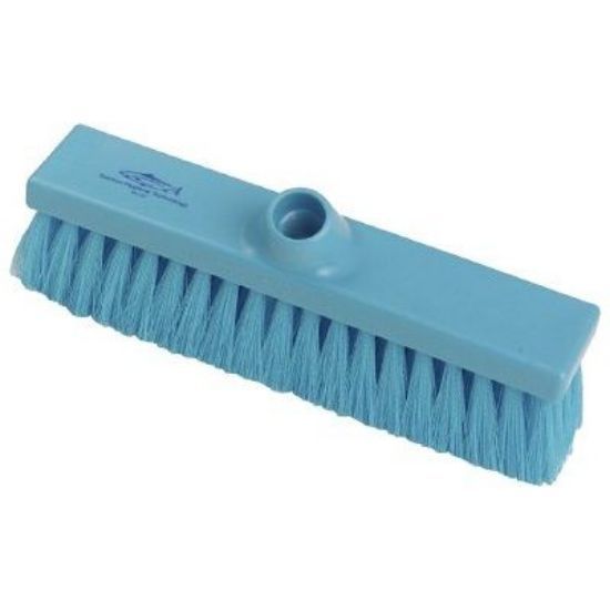 Premier Flat Sweeping Broom Soft 280mm Blue
