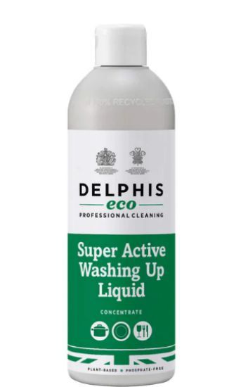 Delphis Eco Super Active Washing Up Liquid 500ml (Case Of 12)