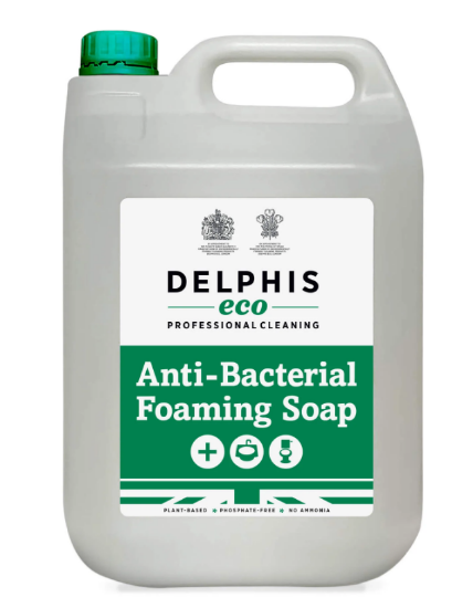 Delphis Eco Anti Bacterial Foaming Soap 5l (Case Of 2)