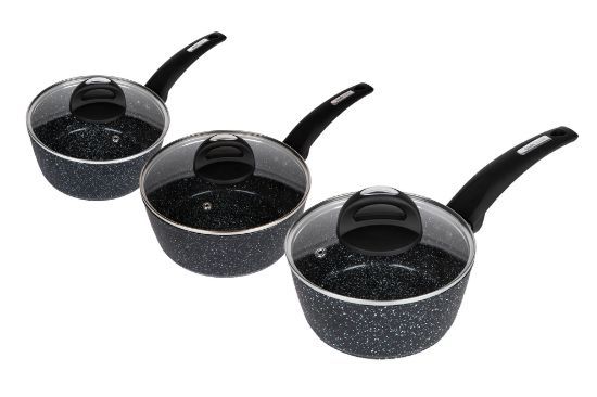 Marblestone Forged 3 Piece Pan Set