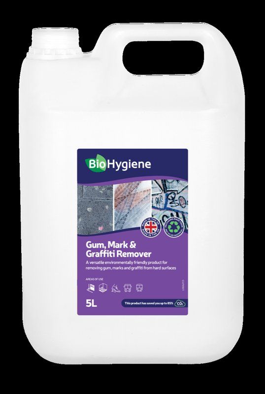 BIO HYGIENE GUM MARK & GRAFFITI REMOVER 5LTR