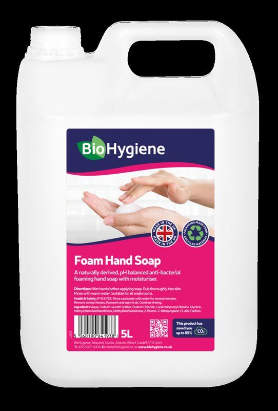 BIO HYGIENE FOAM SOAP FRAGRANCED 5LTR (2)