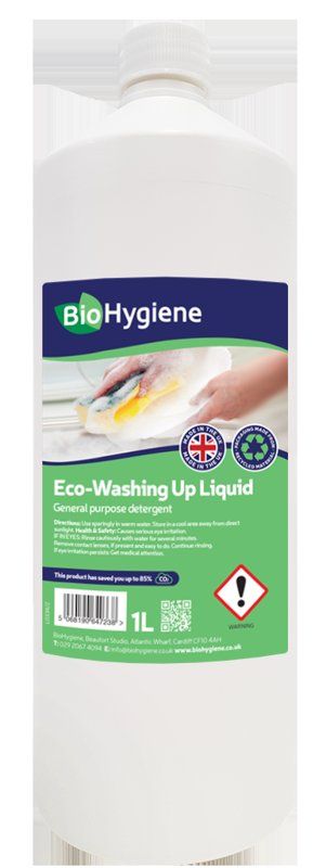 Bio Hygiene Eco Washing Up Liquid 1ltr (Single)