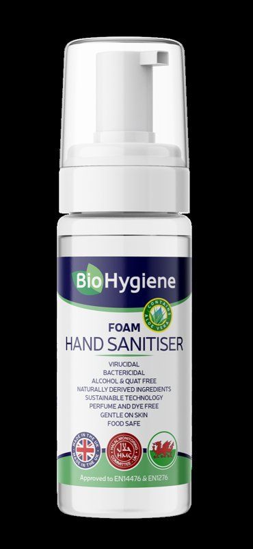 BIO HYGIENE FOAM HAND SANITISER ALCOHOL FREE 50ML (30)