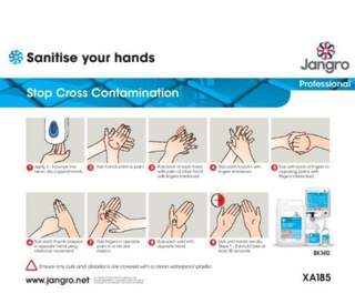 Jangro Sanitise Your Hands Guide (A4)