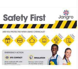 Jangro Safety First Chart (A3)