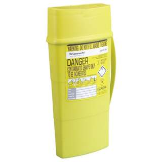 Sharps Bin - 0.6ltr