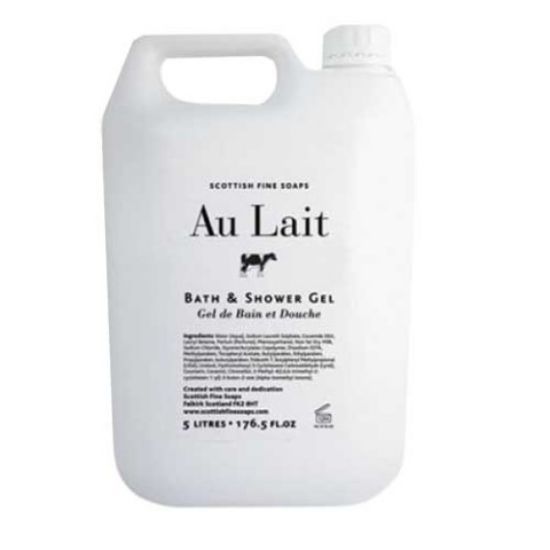 Au Lait Bath & Shower Gel 5ltr  (Case of 2)