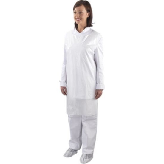 Aprons On A Roll 16 Micron White (Pack of 200)